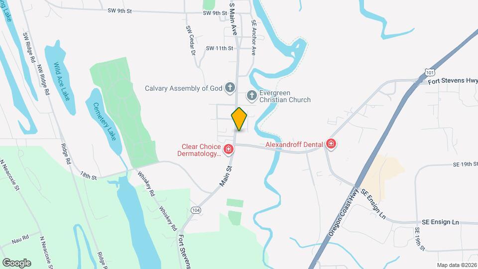 1536 S Main Ave Map and Location Details