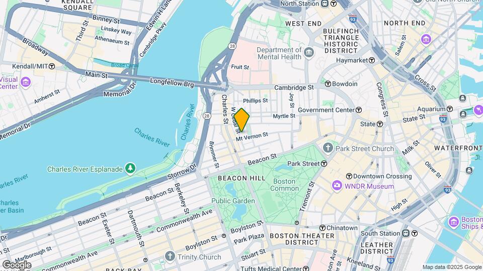 95 Mount Vernon St, Unit 51 Mapa y Detalles de la Ubicación