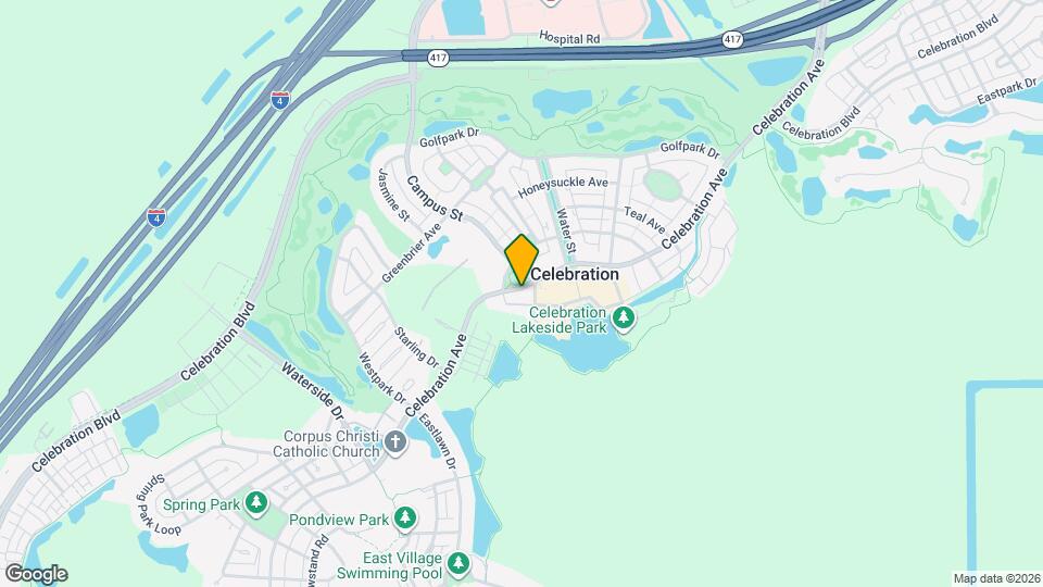 762 Celebration Ave Map and Location Details