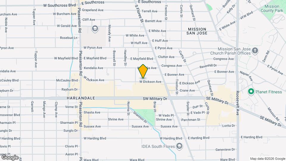 173 W Dickson Ave Mapa y Detalles de la Ubicación