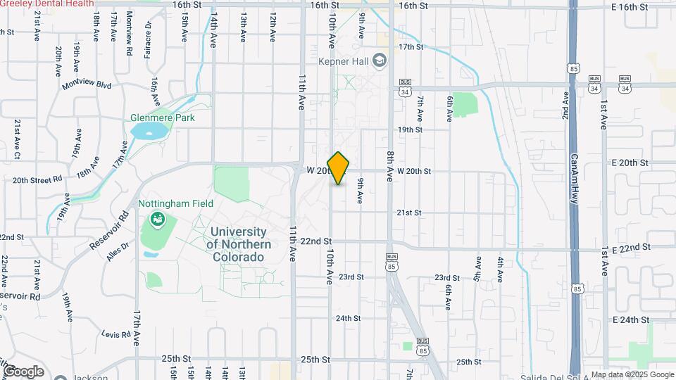 Currier Apartments Map and Location Details