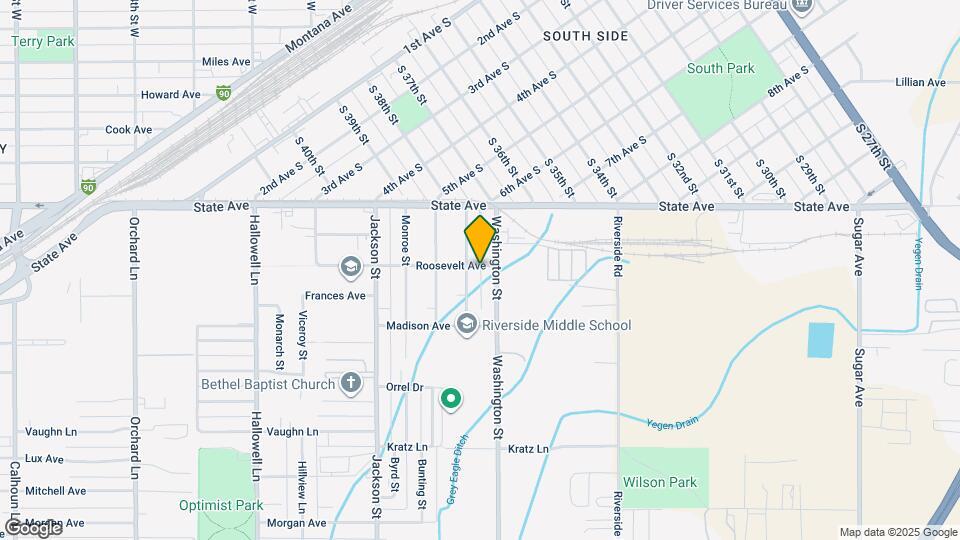 3730 1/2 Roosevelt Ave Map and Location Details