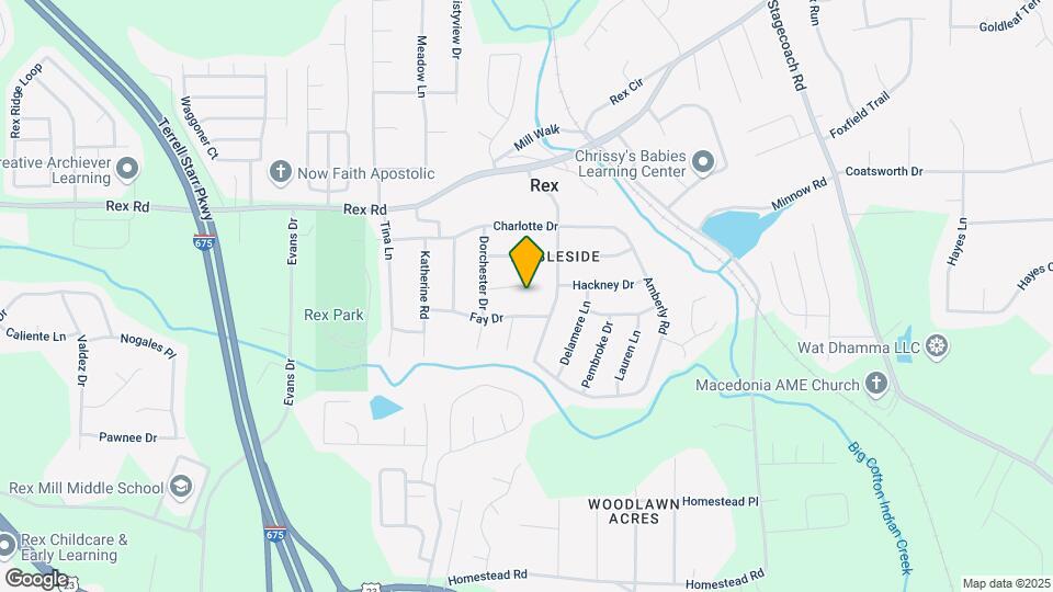 3699 Ashbill Ct Map and Location Details