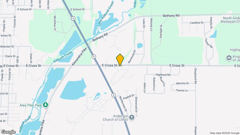 1904 N Cross Lakes Cir Map and Location Details