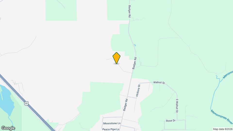 Badger Ridge Homes Map and Location Details