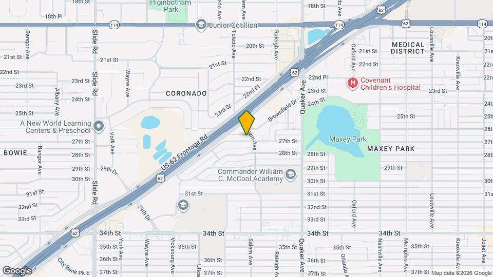 4604 27th St Map and Location Details