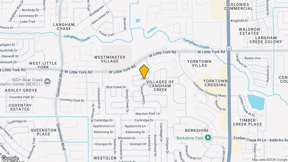 16535 Cairngrove Ln Map and Location Details