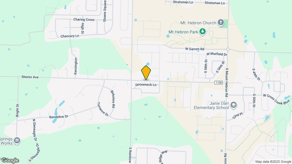 1418 Gooseneck Ln Map and Location Details