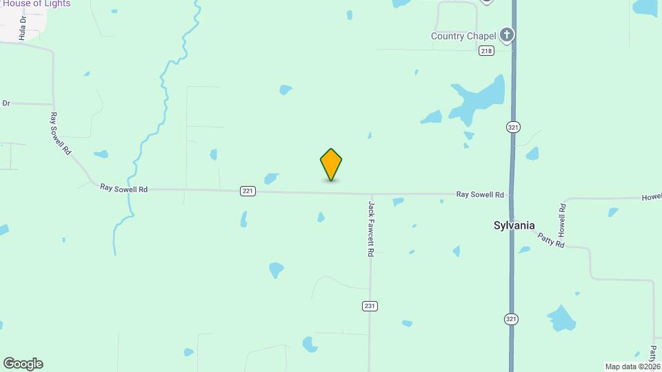 1994 Ray Sowell Rd Map and Location Details