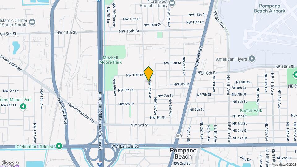 841 NW 5th Ave Map and Location Details