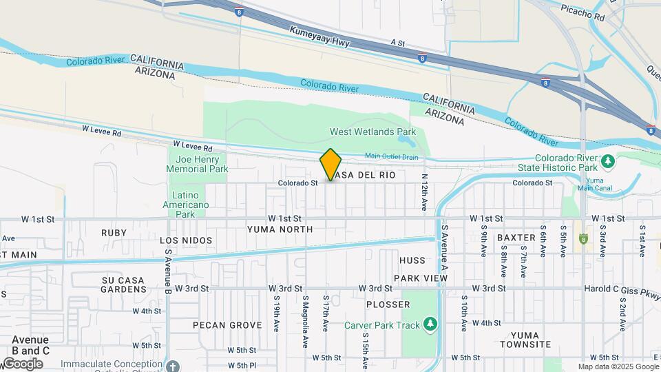 195 N 17th Ave Map and Location Details