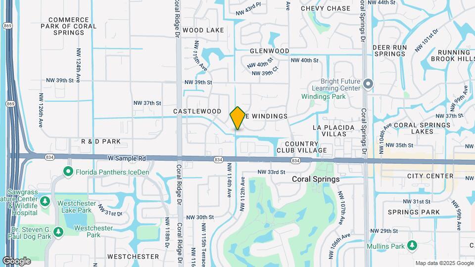 11320 NW 35th Ct Map and Location Details