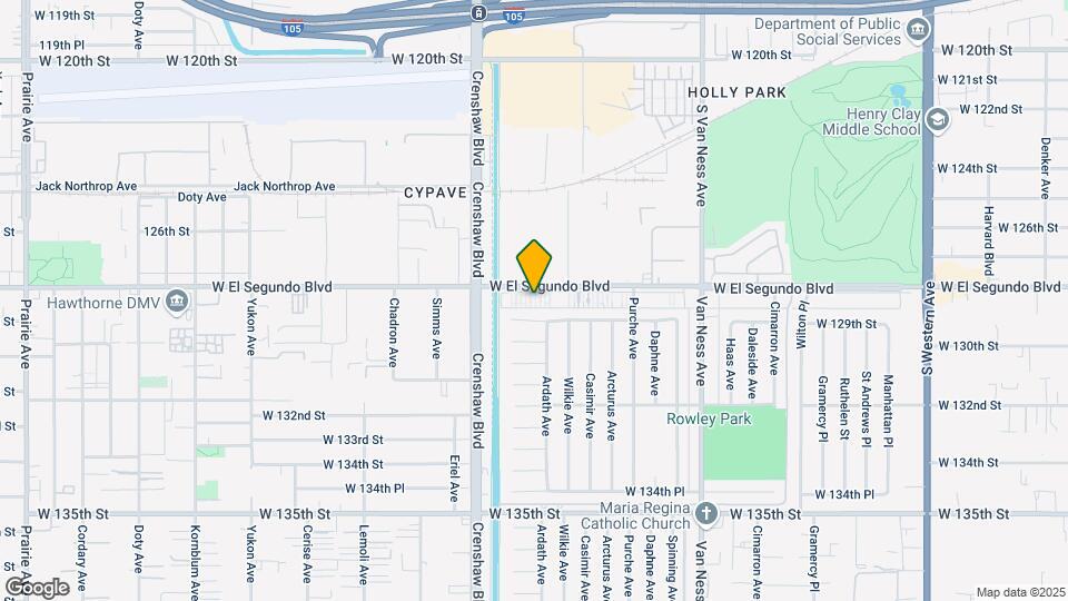 2912 W El Segundo Blvd Map and Location Details