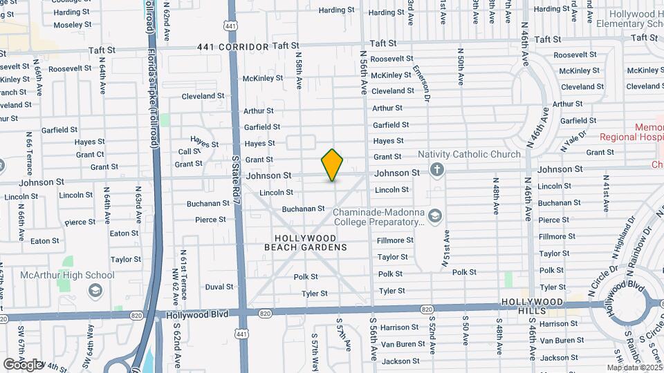 800 N 57th Ave Map and Location Details