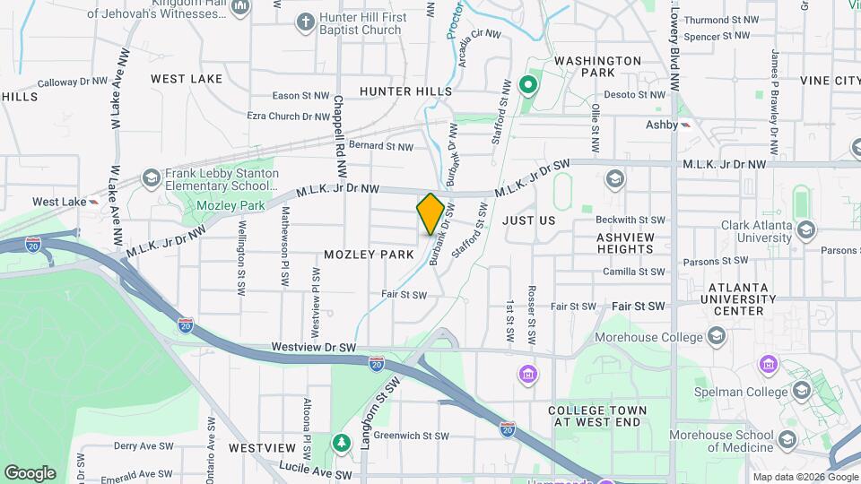 10 Rockmart Dr SW Map and Location Details