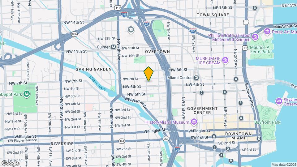 425 NW 6th St, Unit B1 Mapa y Detalles de la Ubicación