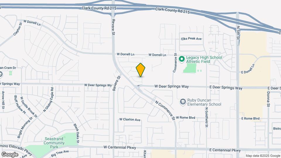 6821 Boulder Canyon St Map and Location Details