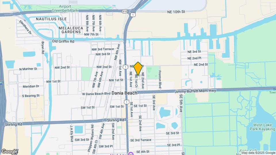 106-110 NE 1st Ct Map and Location Details