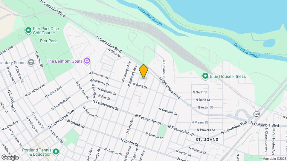 10245 N Tyler Ave Map and Location Details