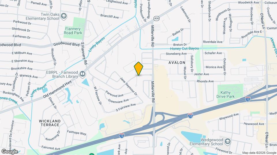 1729 Tallwood Dr Map and Location Details