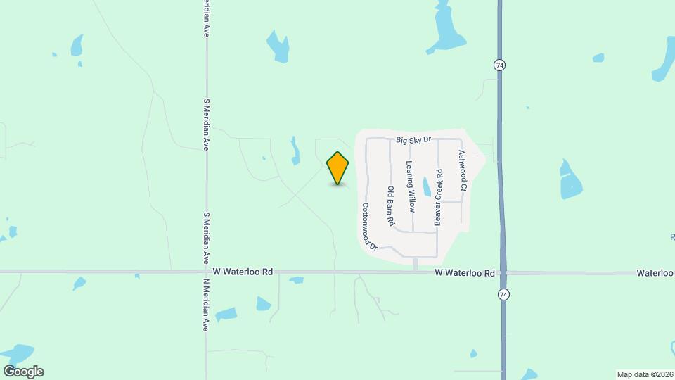 14601 Rushing Ln Map and Location Details