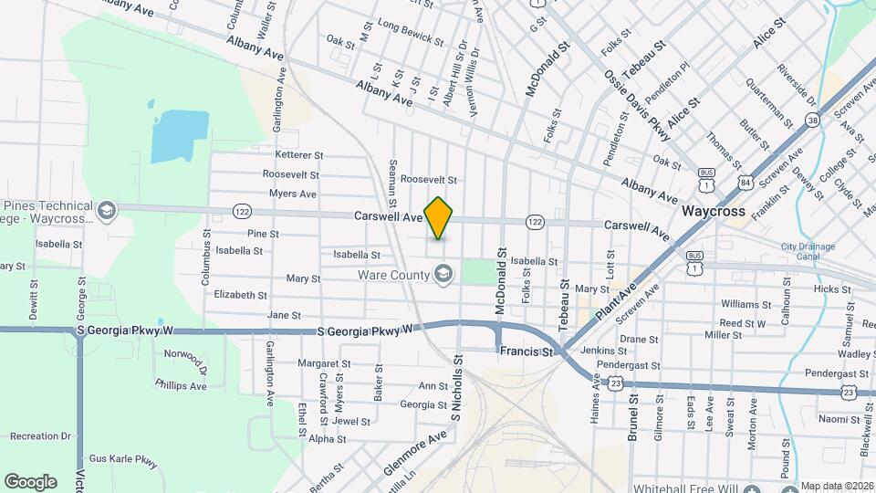 505 Izlar St Map and Location Details