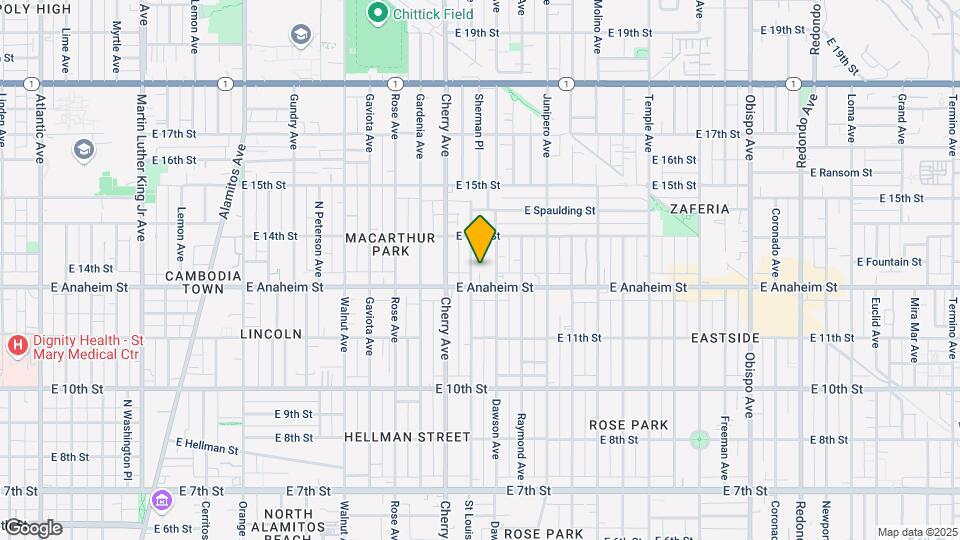 1316 St Louis Ave Map and Location Details