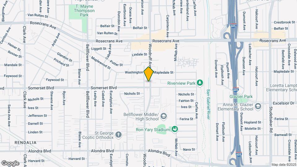 14745 Woodruff Ave, Unit 14745 Map and Location Details