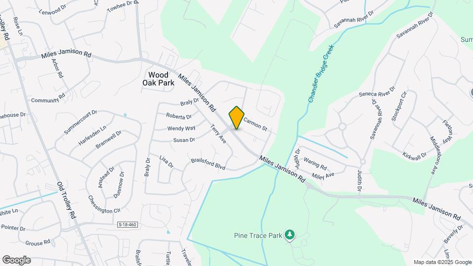 1003 Miles Jamison Rd Map and Location Details