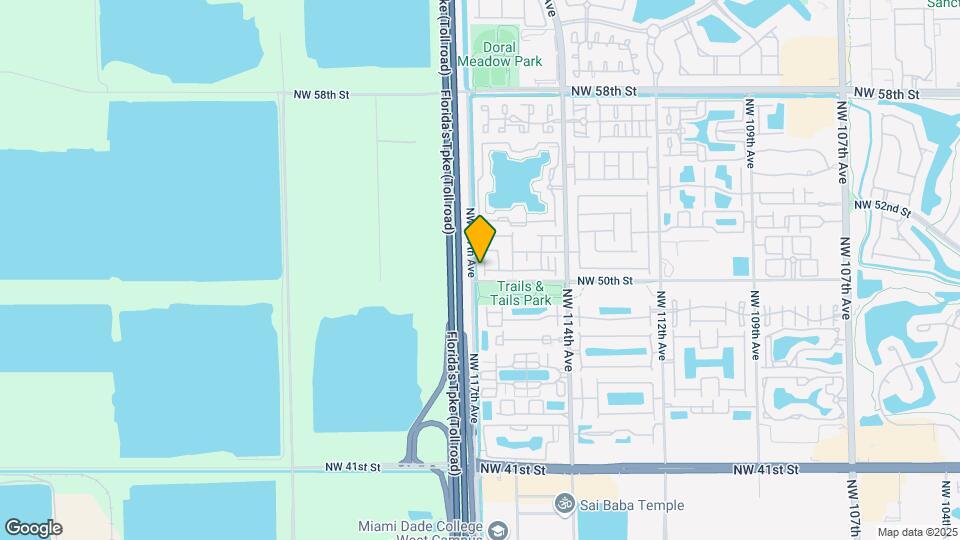 5030 NW 116th Ct Map and Location Details