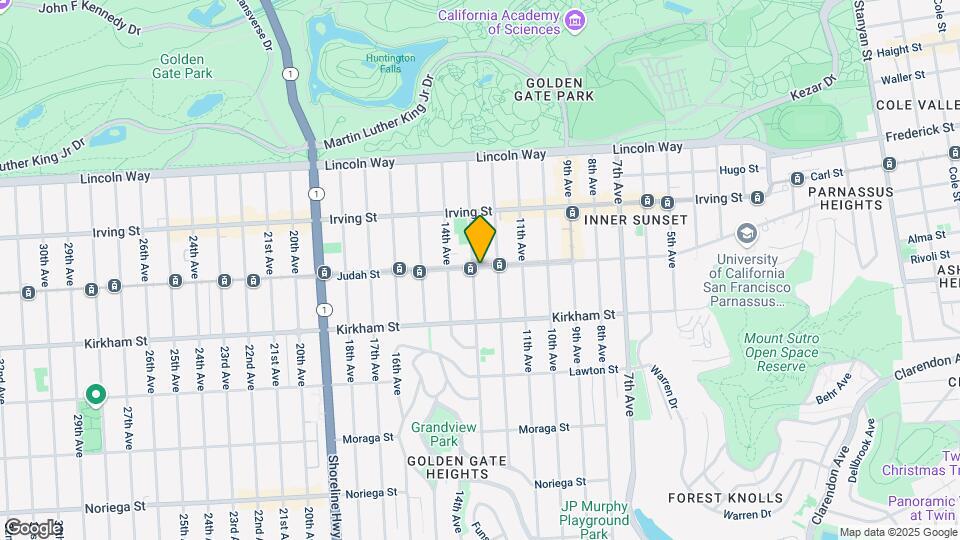 1400 Funston Ave Map and Location Details