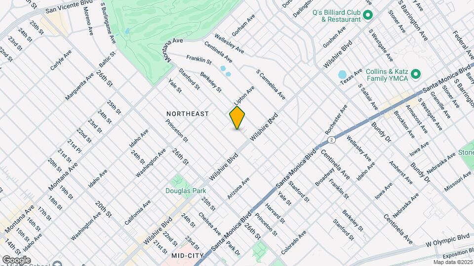 1134 Stanford St, Unit Casita de Hannah Map and Location Details