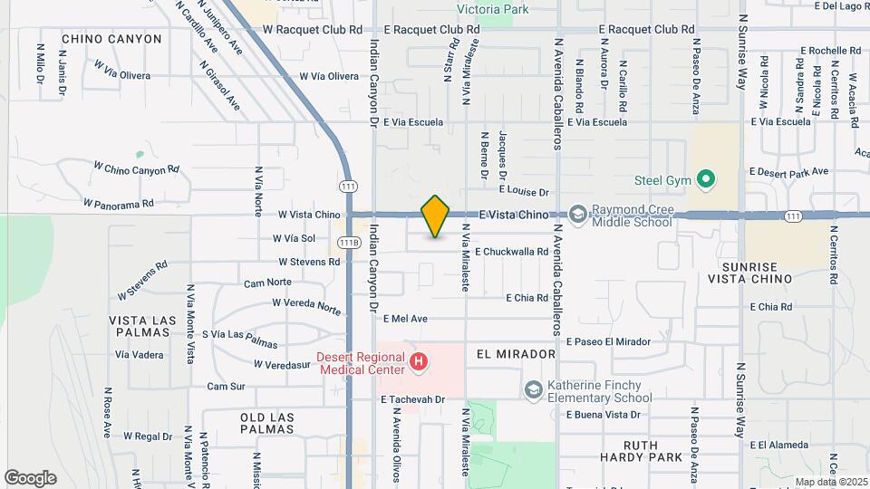 476 E Chuckwalla Rd Map and Location Details