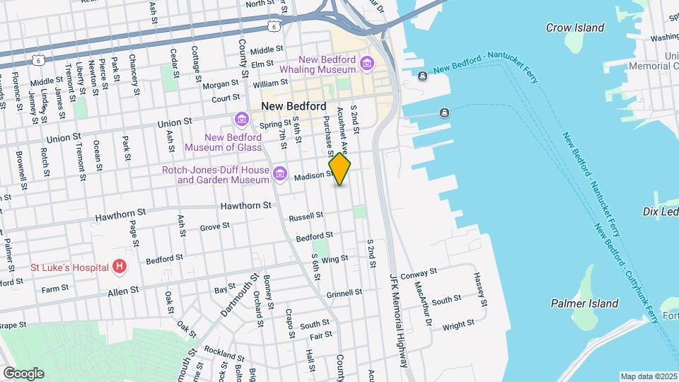 502 Purchase St Mapa y Detalles de la Ubicación