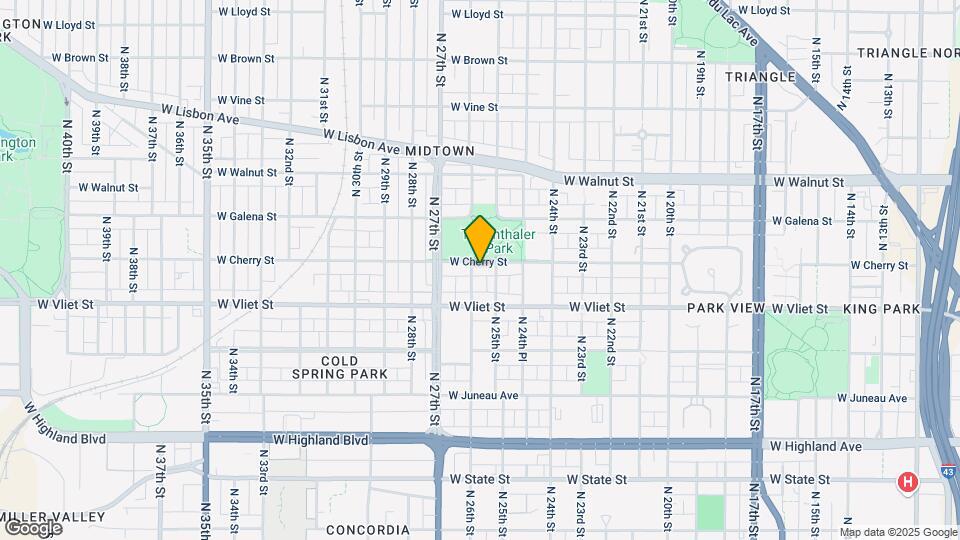 2519 W Cherry St Map and Location Details