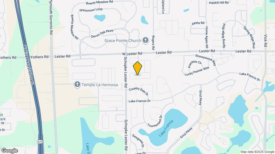 2280 Kingscrest Cir Map and Location Details