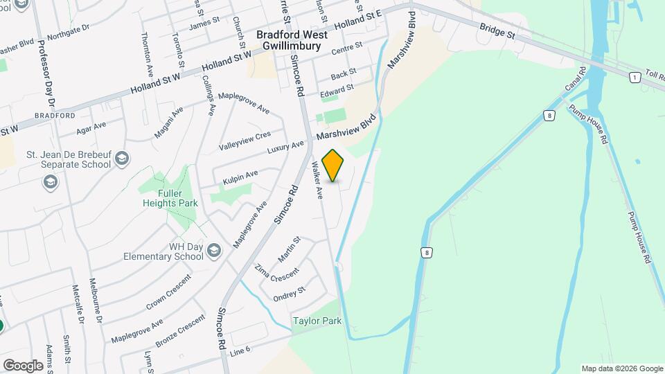 88 Townsend Ave Map and Location Details