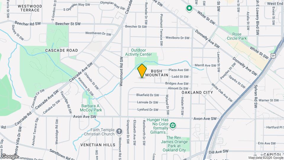 Room in House on Bridges Ave SW, Unit 323 Map and Location Details