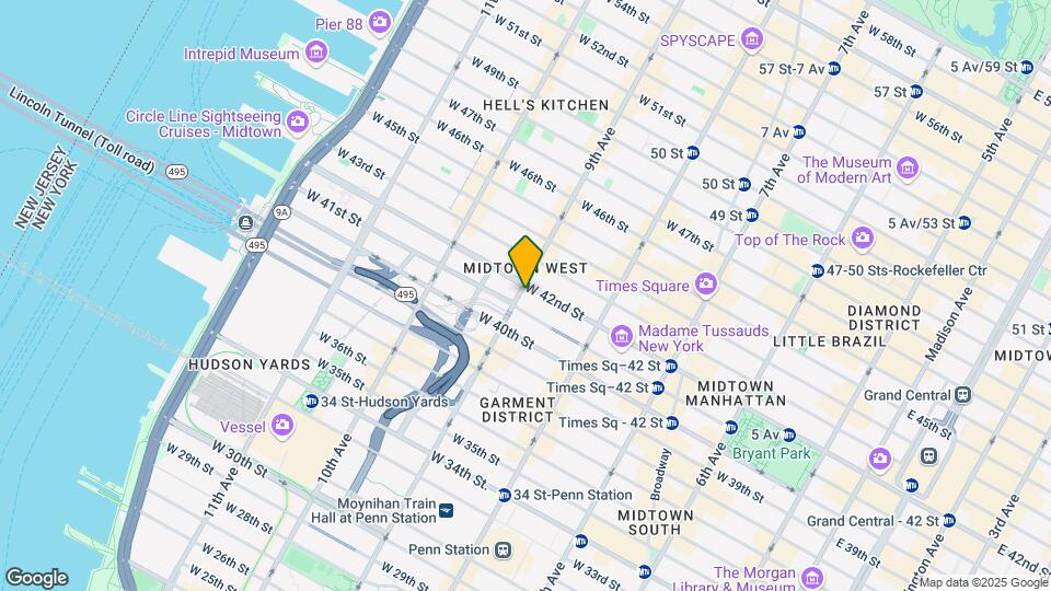 574 Ninth Ave Map and Location Details