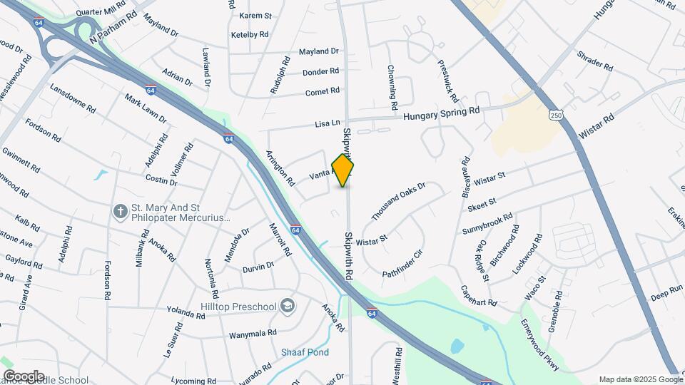 2144 Skipwith Rd Map and Location Details