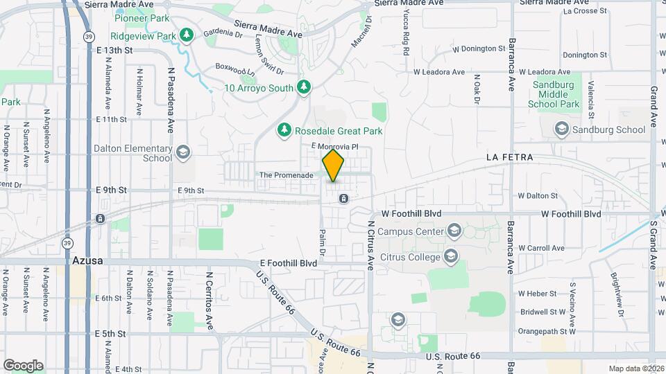 925 Clementine Ct Map and Location Details