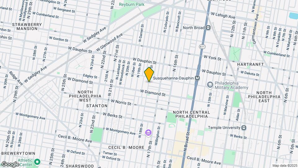 2119 N 18th St Map and Location Details