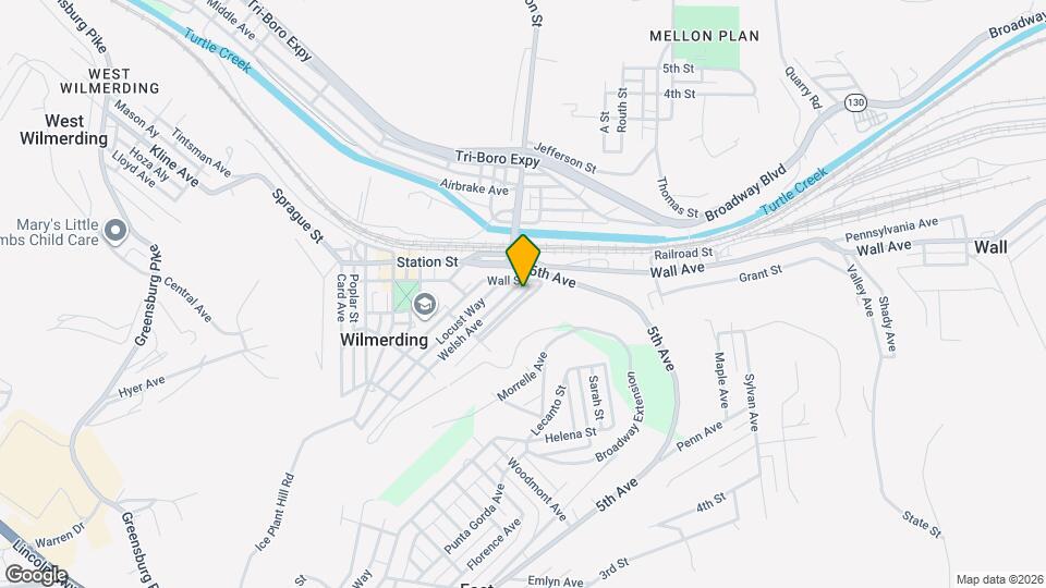 209 Welsh Ave Map and Location Details