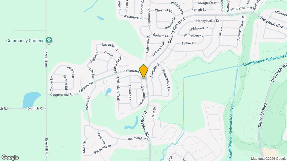 12392 Wedgemere Dr Map and Location Details