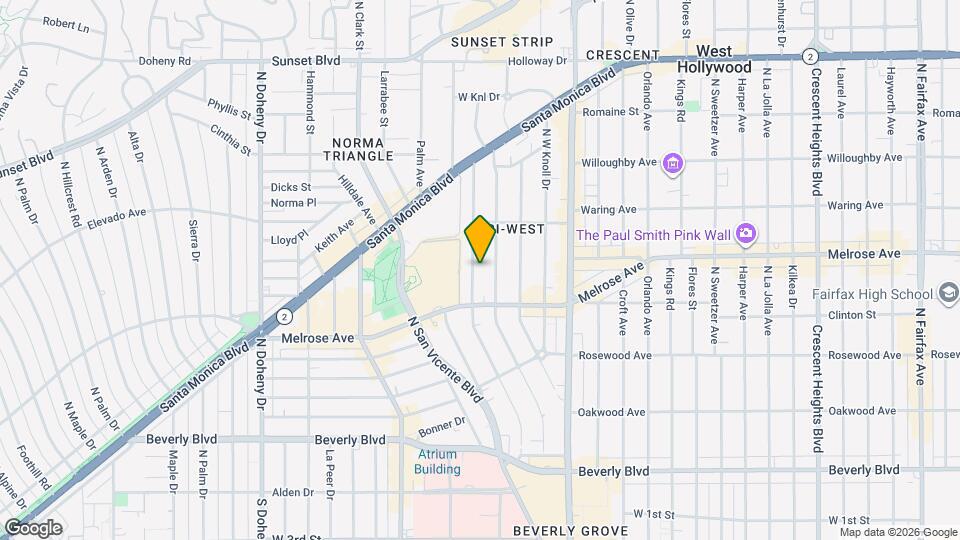 642 Huntley Dr, Unit #3 Map and Location Details