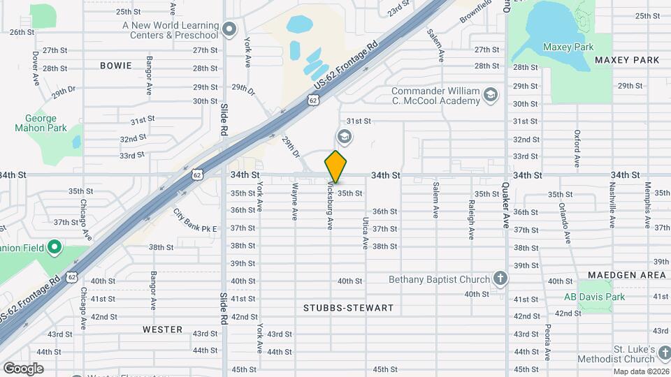 4822 35th St Map and Location Details