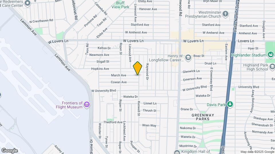 4826 March Ave Map and Location Details