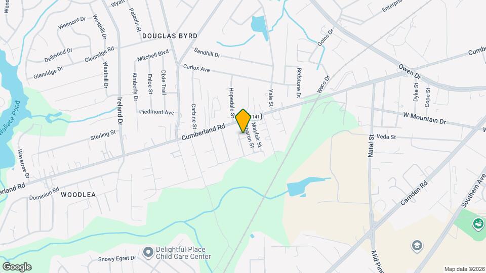 2611 Warhorse St Mapa y Detalles de la Ubicación