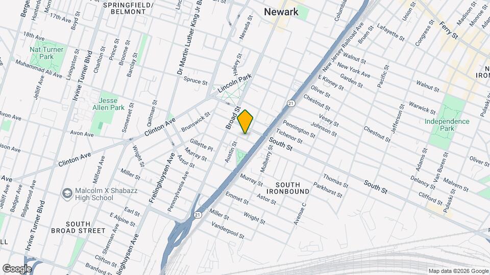 179 Orchard St Map and Location Details