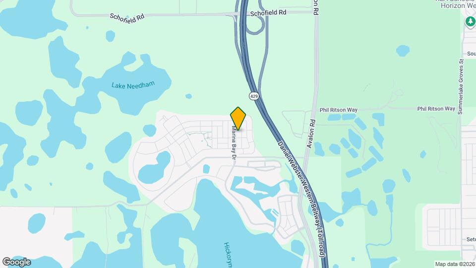 15915 Marina Bay Dr Map and Location Details